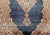 Vintage Persian Kashan Rug, Hand-Knotted Wool, Open Field Pattern, Navy & Ivory, 3x5 For Sale - Image 12 of 16