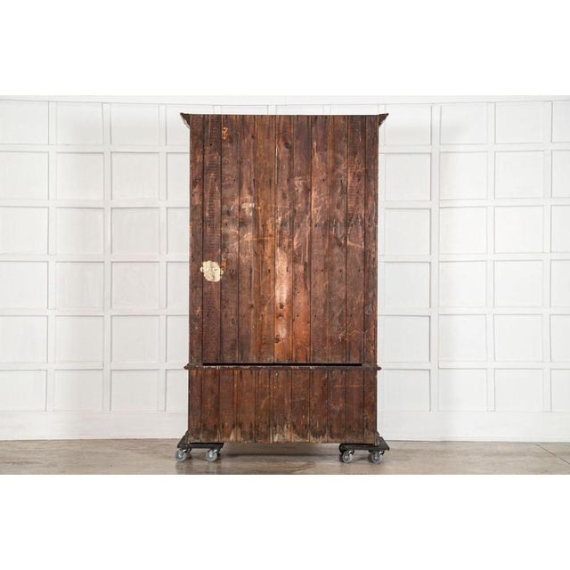 19th Century English Glazed Pine Bookcase, 1880 For Sale - Image 16 of 17