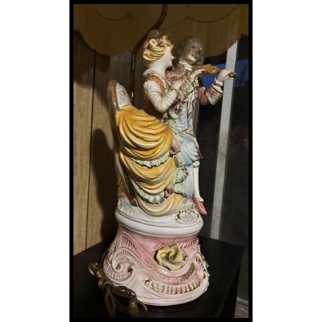 1950s Lamps French Provincial Set of Two For Sale - Image 9 of 14