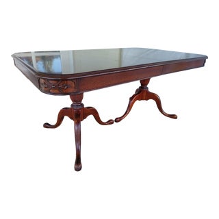 1940s Drexel Cherry Dining Table For Sale