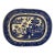 Antique Ridgways Blue Willow Platter 15.75" Dual Marked Stoke-on-Trent C. 1885 For Sale
