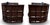 Baker Furniture Thomas Pheasant Bevel Swivel Lounge Chairs, a Pair For Sale - Image 12 of 17