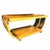 Yellow 1930s Blond Geometric Art Deco Side & Coffee Table Attributed to Gilbert Rohde for Brown Saltman For Sale - Image 8 of 15