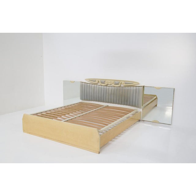 Italian Bed by Giovanni Gariboldi for Gina Lollobrigida, 1950s For Sale - Image 16 of 16