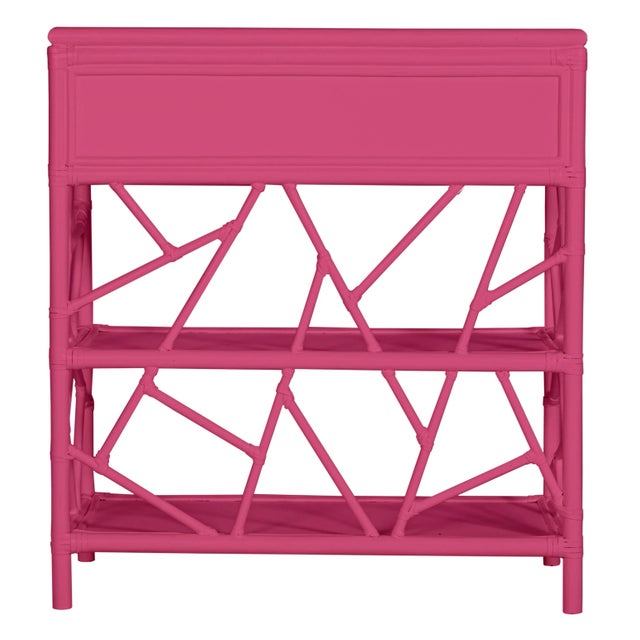 Not Yet Made - Made To Order Tiffany End Table in Hot Pink For Sale - Image 5 of 7
