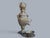 1920s Vintage Islamic Brass Samovar Set with Silver Patina, 1920s For Sale - Image 5 of 18