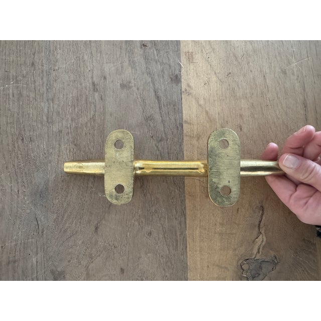 Metal Vintage, Brass Nautical Hook For Sale - Image 7 of 12