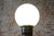 Brown Art Deco Floor Lamp in Walnut, Brass and Milk Opaline Glass, Czech, 1930s For Sale - Image 8 of 12