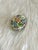 Indian 1900s Floral Painted Lacquer Box For Sale - Image 3 of 4