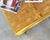 Square Brass and Bamboo Coffee Table, 1970s For Sale - Image 6 of 10