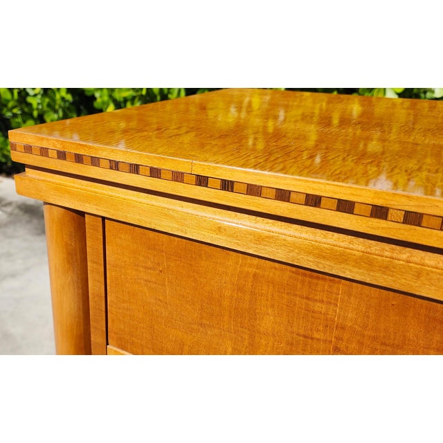 Brown 1980s Hickory White Biedermeier Dresser From Genesis Collection For Sale - Image 8 of 18