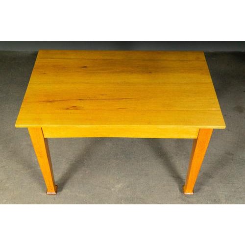 Art Nouveau Dining Table in Oak For Sale - Image 5 of 14