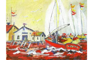 Heading Home', Julie Miller, California Post-Impressionist; 1960s