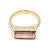 18k Yellow Gold 3.3 Caret Tourmaline Signet Ring, Size 6.5 For Sale - Image 10 of 10