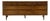 Vintage MCM Bassett Style Nine Drawer Dresser With Wood Inlays Collectable Retro For Sale