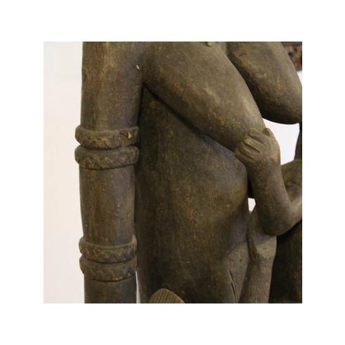 Wood Unknown, Motherhood, Early 1900s, Mahogany For Sale - Image 7 of 13