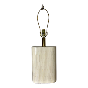 Vintage Enrique Garcel Tessellated Table Lamp