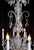 Vintage Bohemian Molded Glass Crystal Chandelier For Sale - Image 11 of 12