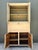Shabby Chic Vintage Distressed Drop Front Secretary Cabinet For Sale - Image 3 of 12