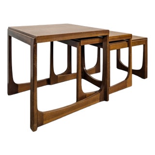 Quadrille Nesting Tables in Teak from G-Plan, 1960s, Set of 3 For Sale