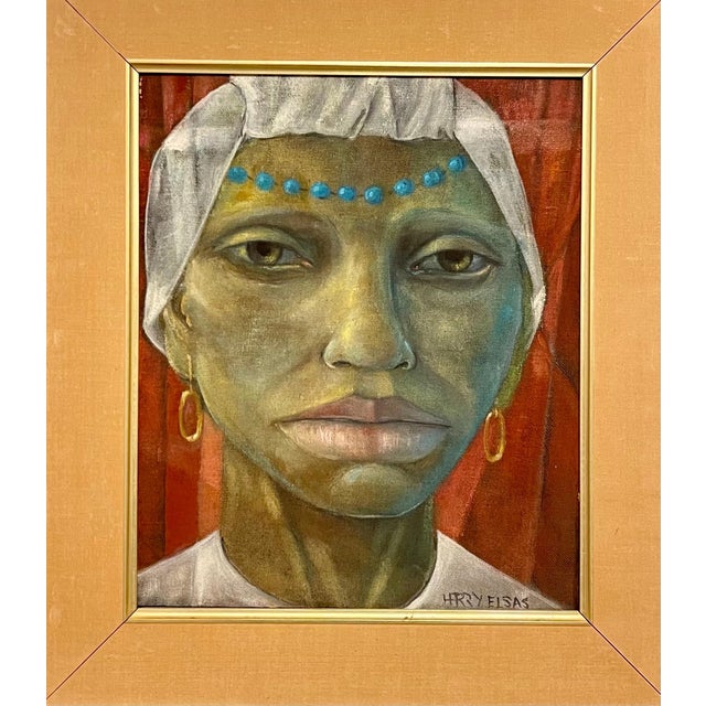 Framed 20.5 x 18 image 14.5 x 12 Heinz Hugo Erich Elsas, (German-Brazilian 1925-1994) later known as Harry Elsas....