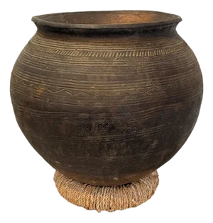 Antique Bida Water Vessel