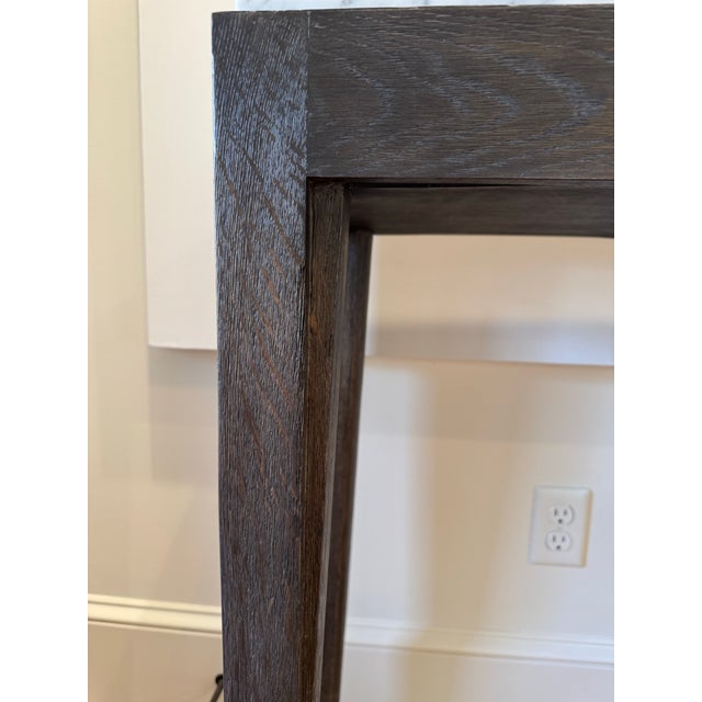 Milling Road Originals Estelle Marble Top Console Table for Baker Furniture For Sale - Image 9 of 10