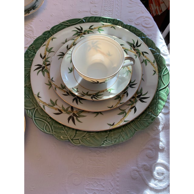 Vintage Bali Hai Kent Fine China Bamboo Service for Four- 24 Pieces For Sale In Palm Springs - Image 6 of 12