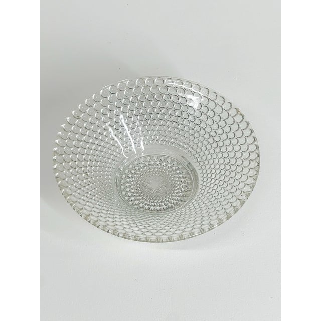 Pretty Mid Century Clear Hobnail Bowl. One of the pieces I saved from my late landlords estate in Atlanta. Excellent...