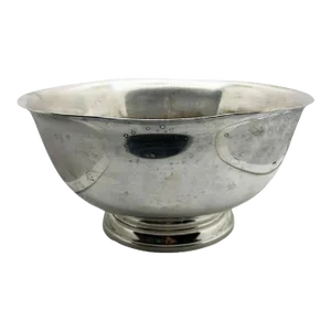 Vintage Paul Revere Silverplate Bowl by Wm Rogers