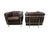 Brown LC2 Leather Chairs by Le Corbusier, 1965, Set of 2 For Sale - Image 8 of 18