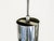 Vintage Three-Lights Pendant in Smoked Glass and Chrome Plated Metal by F. Poli for Seguso, 1960s For Sale - Image 10 of 12