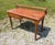 Antique Railroad Depot Desk With Spindle Gallery Cherry and Ash Wood 1900s For Sale - Image 4 of 17