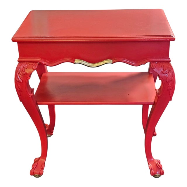 Neo Baroque Wooden Parlor Table, 1890s For Sale