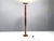 Red Vintage Brass and Acrylic Glass Floor Lamp, 1970s For Sale - Image 8 of 9