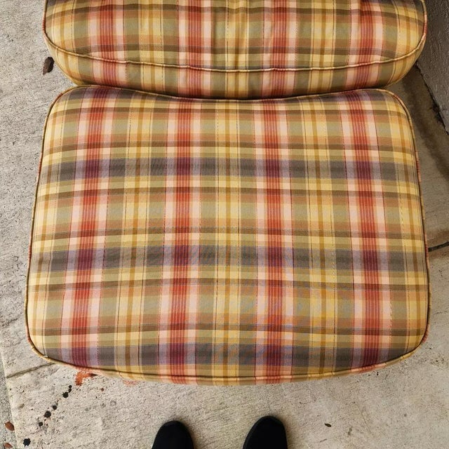 Sherrill English Country Club Chair & Ottoman For Sale In Miami - Image 6 of 12