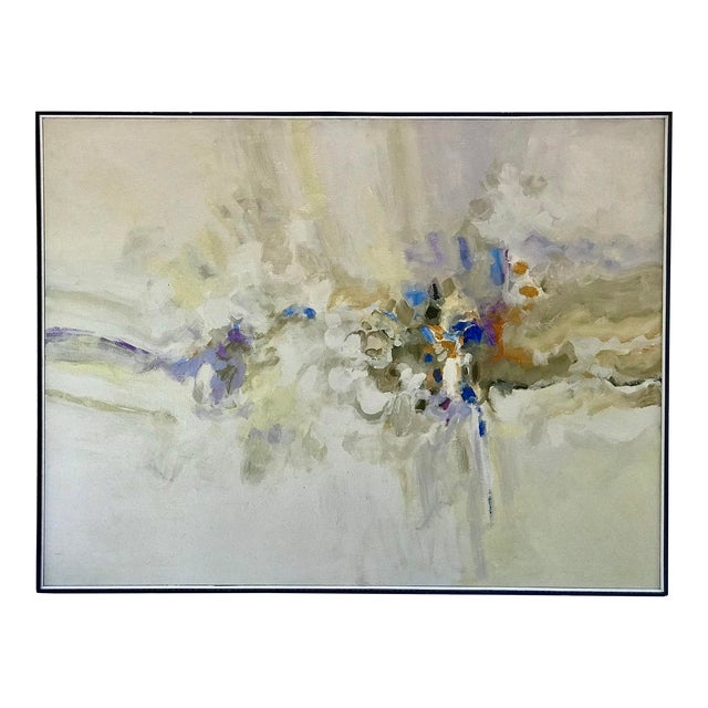 1972 John Thomson (Santa Cruz, California) Abstract Painting For Sale