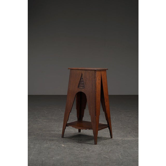 Architectural Pedestal Table, 1920s For Sale - Image 4 of 14