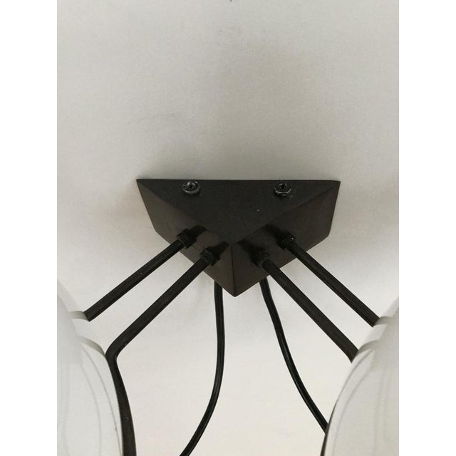 Italian Metal and Glass Wall Lamp from Candle, 1960s For Sale - Image 13 of 15