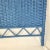 Mid 20th Century Mid-Century Vintage Coastal Chic Henry Link Twin Wicker Headboard, Newly Painted For Sale - Image 5 of 8