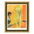 1968 Allegory the Chevaliers Dream of Cecile Surreal Orange Lithograph Salvador Dalí For Sale