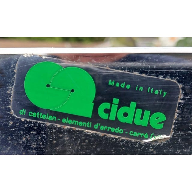 Cidue Milo Baughman Style Chrome and Glass Mid Century Dining Table. Milo Baughman was a pioneering American furniture...