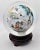 Mid 20th Century Chinese Reverse Painted Glass Ball For Sale - Image 5 of 12