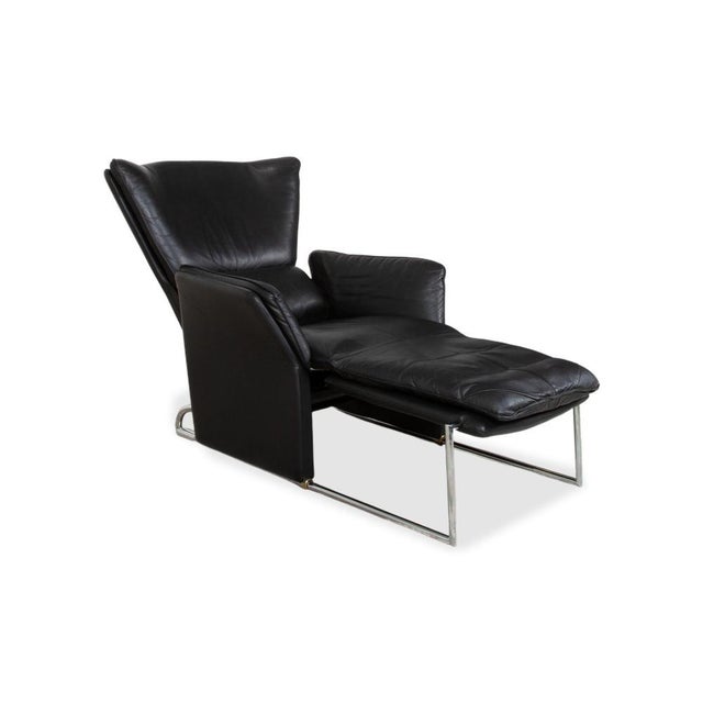 Unus Chair in Leather from FSM For Sale - Image 6 of 17