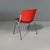 1970s Italian Modern Red Fabric DSC Chairs by Giancarlo Piretti for Castelli, 1970s, Set of 22 For Sale - Image 5 of 18