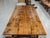 Farmhouse Antique American Rustic Vernacular Pine Farm Table For Sale - Image 3 of 8