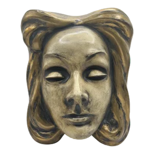 German Figure Mask by Hans Schirmer for Achatit, 1950s