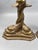 Mottahedeh 1920s Pair of Mottahedeh Brass Serpentine Dolphin Koi Fish Candlestick Holders For Sale - Image 4 of 6