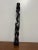 1990s Vintage Hand-Carved Dark Wood Figural Candlestick, 12 Inch For Sale - Image 5 of 10