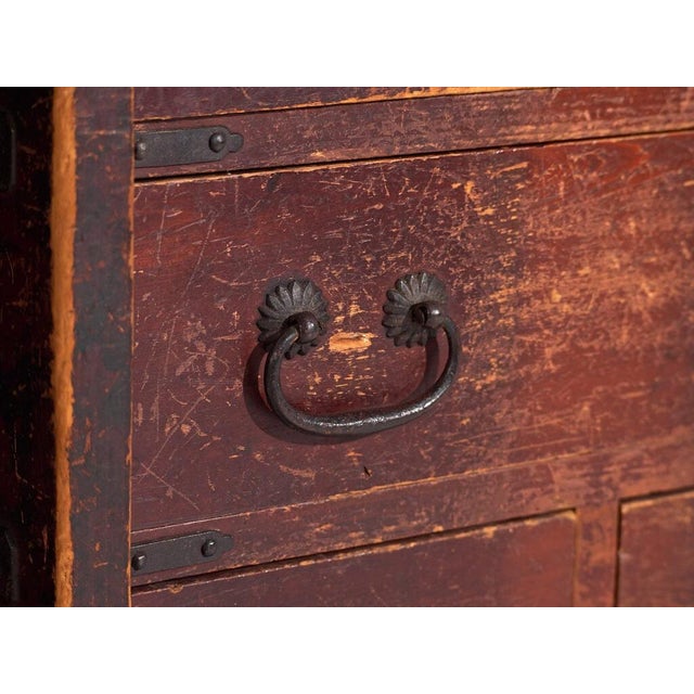 Japanese Tansu Chest of Drawers For Sale - Image 9 of 12